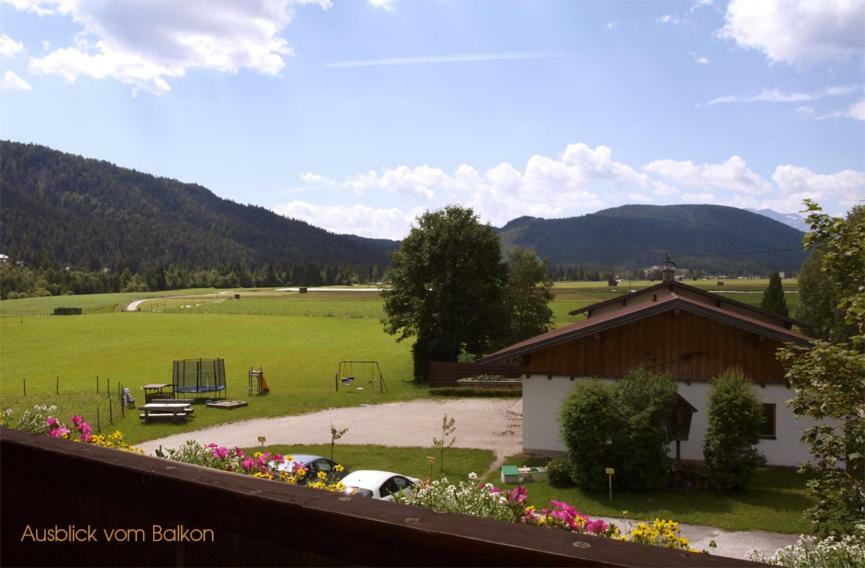 Ahrnerhof Villa Leutasch Bagian luar foto